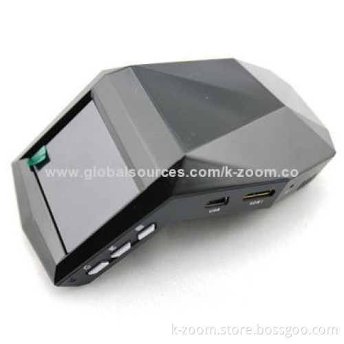 HD mobile DVR, full HD 1080P, 120-degree view angle, 2.0 inches, 4:3